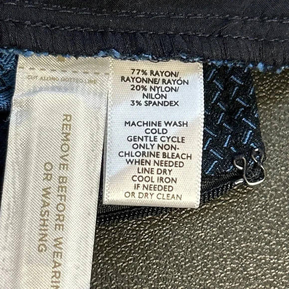 LOFT Women’s Size 2 Mini Skirt Pockets Coquette Preppy Acadamia Flirty Fairy - Picture 9 of 14